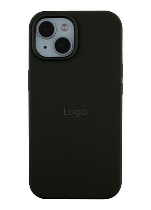 Чохол silicone case full size (aa) для iphone 15 cyprus green
