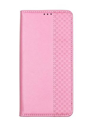 Чехол-книжка chess skin для samsung galaxy a14 4g/5g pink