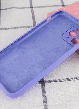 Силіконовий чохол silicone silk full camera protective (aa) no logo для iphone 12 pro max (айфон 12 про макс), матова накладка 2