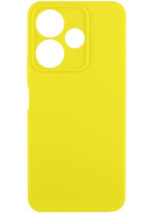 Чехол silicone cover ummi lakshmi full camera (aa) для xiaomi redmi 13 4g / poco m6 4g желтый / flash
