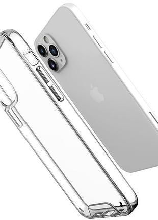 Чехол tpu space case transparent для apple iphone 15 pro max (6.7") прозрачный 3