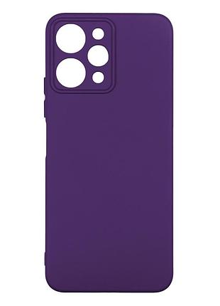 Чохол silicone cover з рамкою камери (a) для xiaomi redmi 13 4g / poco m6 4g purple