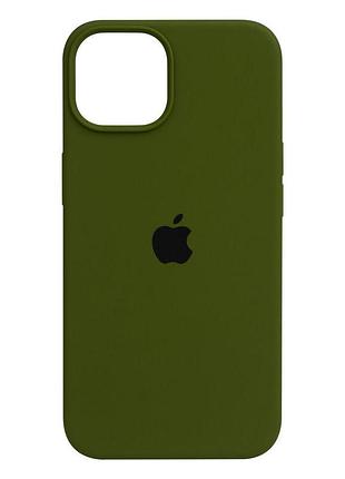 Чехол original full size для apple iphone 14 army green