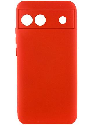 Чохол silicone cover lakshmi full camera (a) для google pixel 6a червоний / red