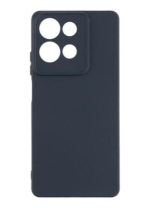 Чохол silicone cover з рамкою камери (a) для motorola g75 dark blue