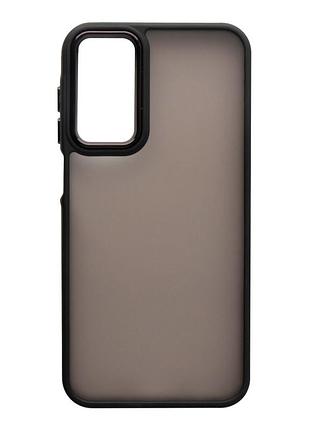 Чехол space ii цветной бампер matte для samsung galaxy a15 4g / samsung galaxya15 5g black