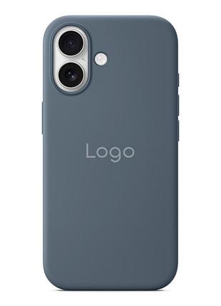 Чехол silicone case с magsafe ic для appleiphone17 панель-накладка для телефона айфон 17 сапфировая вставка для camera control,