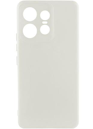 Чехол silicone cover lakshmi full camera (aa) для motorola edge 50 pro белый / white