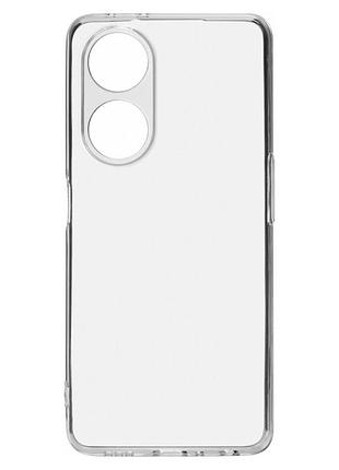 Чохол tpu transparent 1.5 мм із захистом камери для oppo a98, прозорий захисний кейс безбарвний