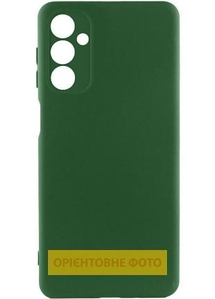 Чехол tpu getman liquid silk full camera для motorola edge 60 pro зеленый / dark green