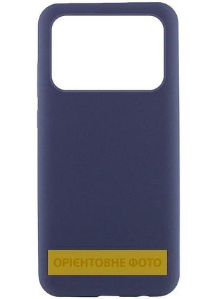 Силиконовый чехол silicone cover lakshmi (aaa) для poco x6 / redmi note 13 pro 5g, с бархатистой поверхностью soft touch и