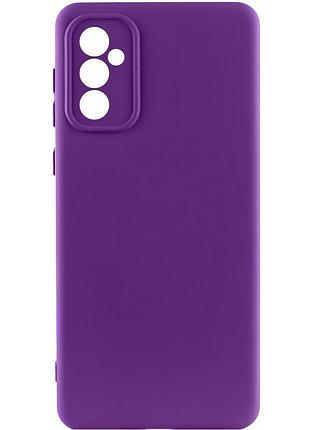 Чохол tpu getman liquid silk full camera для samsung galaxy a36 5g фіолетовий / purple