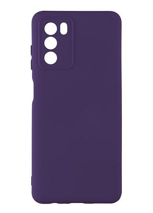 Чохол silicone cover із рамкою камери (a) для zte v40 vita purple