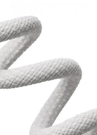 Кабель baseus gem fast charging data cable usb to type-c 100w 2м для быстрой зарядки и передачи данных 20v/5a moon white 3