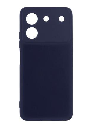 Чохол silicone cover з рамкою камери (a) для zte blade a54 purple
