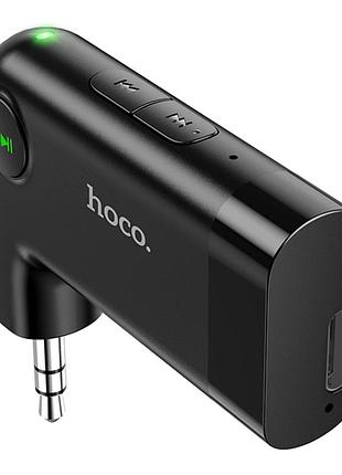 Беспроводной ресивер адаптер hoco e53 dawn sound, bluetooth v 5.0/aux аккумулятор емкостью 145 мач для 10