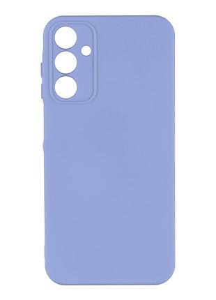 Чехол silicone cover с рамкой камеры (a) для samsung galaxy a15 (a155) lilac