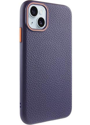 Чохол syndee with magsafe для apple iphone 13 (6.1") gem blue