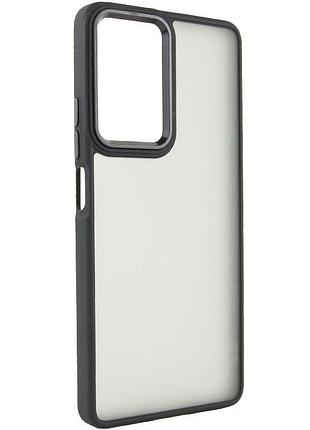 Чехол tpu+pc lyon frosted для xiaomi redmi 15 (eu) black