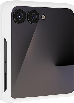 Чехол lakshmi foldables silicone cover (качество aaa) для motorola razr 50 ultra, защитный силиконовый кейс из двух частей для