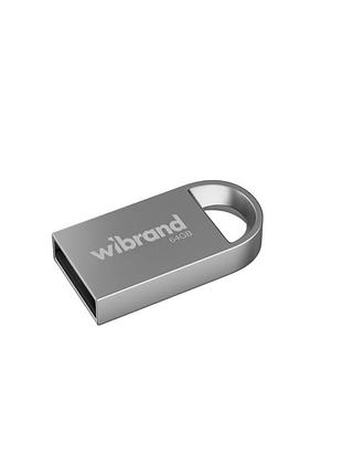 Флешка юсб wibrand 64gb lynx,usb flash drive 2.0 память 64 гб silver