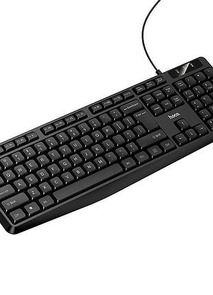 Проводная клавиатура hoco gm60 cool (english version) black
