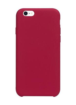 Чехол soft case no logo для apple iphone 7 / iphone 8 / iphone se (2020) wine red