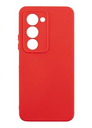 Чохол silicone cover з рамкою камери (a) для xiaomi redmi 15 4g red