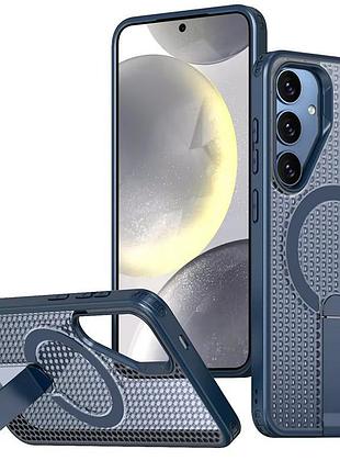 Чохол tpu breeze with magsafe stand для samsung galaxy s26+ blue