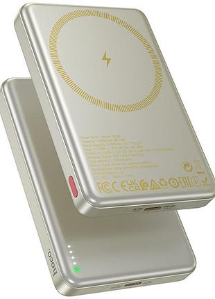 Портативний зп power bank hoco q26a joy pd20w з бзп 10000 mah titanium gold