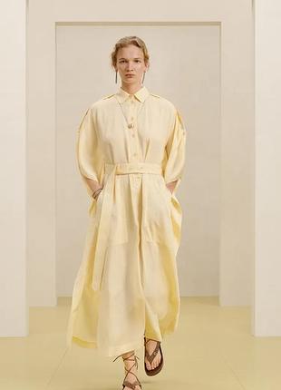 Сукня жіноча жовта zara new