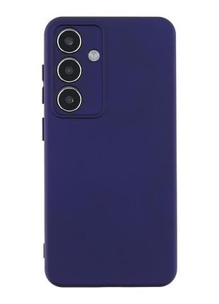 Чехол silicone cover с рамкой камеры (a) для samsung galaxy galaxy s24 5g (s921) purple