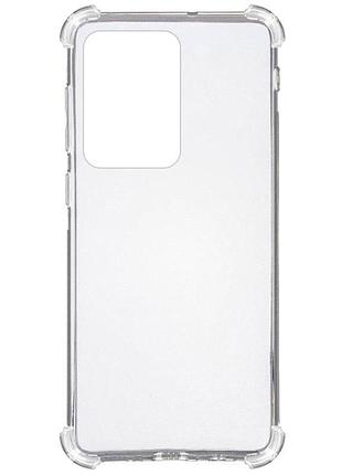 Tpu чехол getman ease logo усиленные углы для samsung galaxy s20 ultra бесцветный (прозрачный)