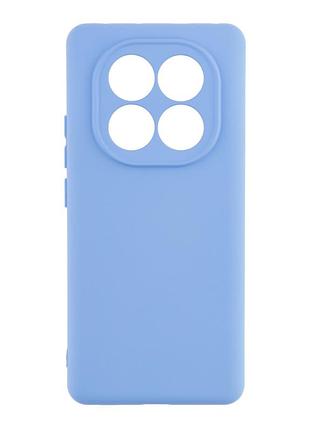 Чехол silicone cover с рамкой камеры (a) для xiaomi redmi note 14 pro+ 5g lilac