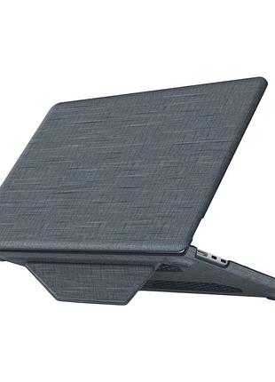 Чехол-накладка для ноутбука pc+fabric amo-tri для apple macbook pro 16 (2024/2023/2021) модель