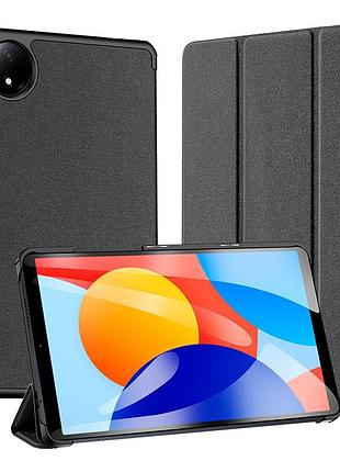 Чехол-книжка dux ducis domo совместим с xiaomi redmi pad se 8.7 дюйма black