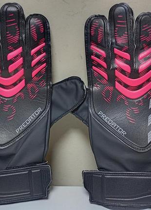 Подростковые вратарские перчатки adidas predator training (7 ) оригинал!