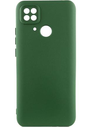 Чохол silicone cover lakshmi full camera (aaa) для xiaomi redmi 10c зелений / cyprus green