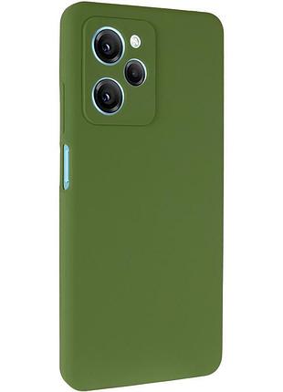 Чохол silicone cover ummi lakshmi full camera (aa) для xiaomi poco x5 pro 5g зелений / dark green