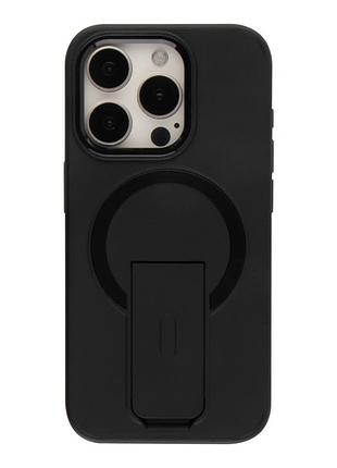 Чохол із підставкою flexguard tpu pc magnetic для iphone 16 pro max deep black