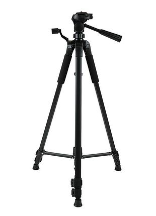 Тринога з телескопічними ніжками cl180 tripod 1.8м для фото та відео зйомки black