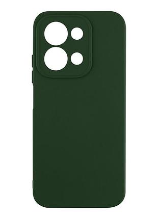 Чохол silicone cover з рамкою камери (a) для xiaomi redmi 15с/poco c85 dark green