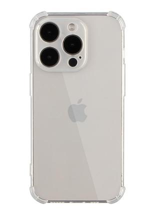 Чехол hard virgin silicone с крытыми бортами на xiaomi 14 pro 4g transparent