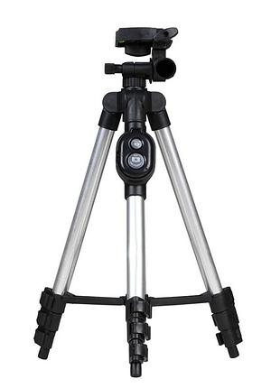 Штатив тренога t-3218xl remote 1.1м с пультом ду black