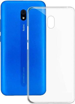 Tpu чехол epic transparent 1,5mm для xiaomi redmi 8a бесцветный (прозрачный)