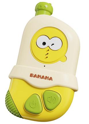 Детская обучающая рация me-213 banana cute intercom (2pcs) yellow