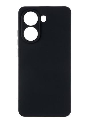 Чехол silicone cover с рамкой камеры (a) для xiaomi poco x7 pro 5g black