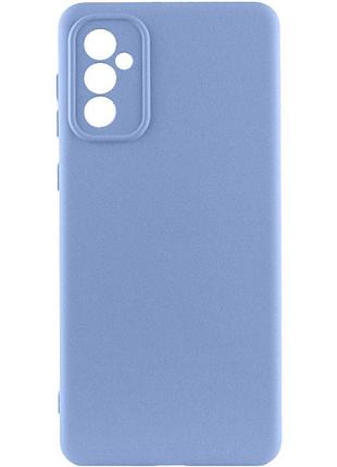 Чехол tpu getman liquid silk full camera для samsung galaxy a36 5g сиреневый / light purple