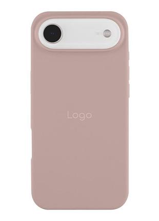 Чехол silicone case full size (aa) appleiphone17 air панель-накладка для телефона айфон 17 air lavender