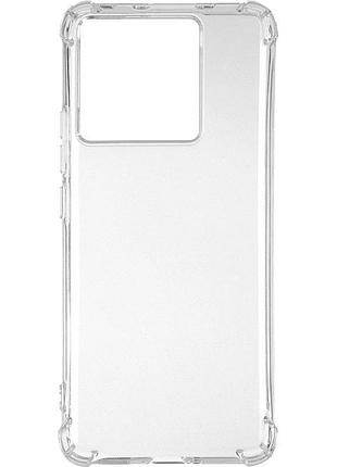 Tpu чехол getman ease logo усиленные углы для xiaomi 17 pro max бесцветный (прозрачный)